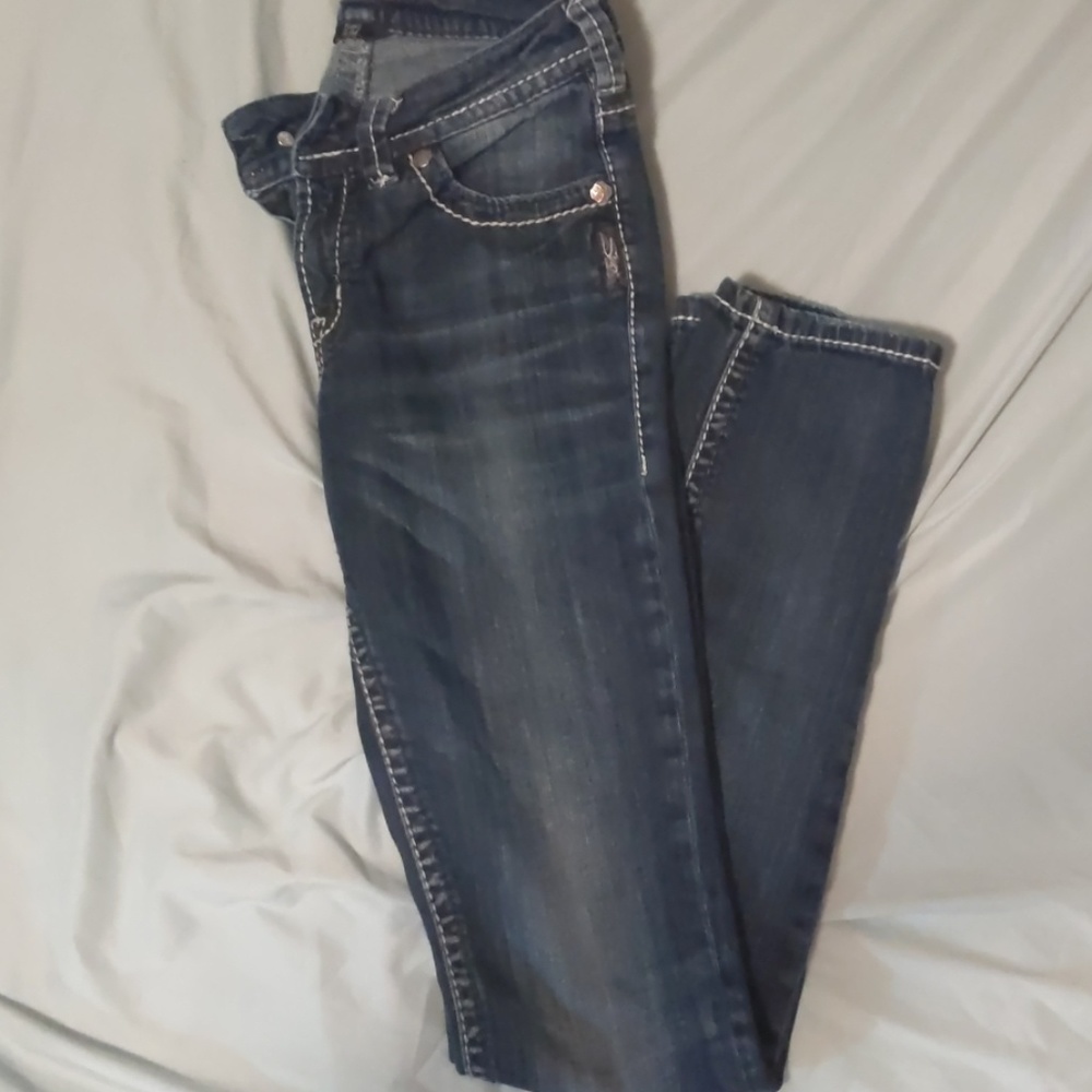 Silver Dark wash jeans - Picture 3 of 4